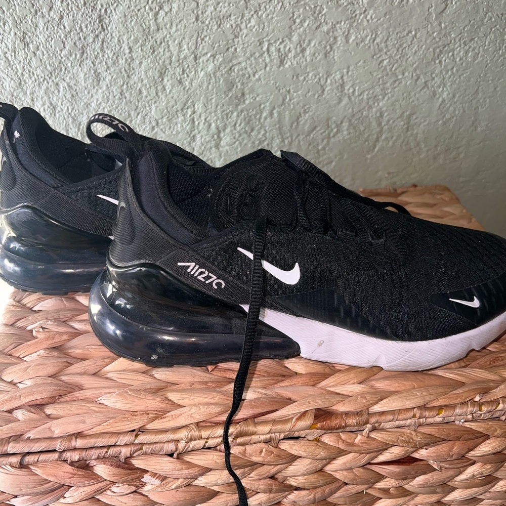 Nike Air Max 270 Black and White Sneakers